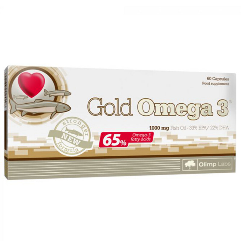 Olimp Sports Nutrition Gold Omega 3, 60 Capsules, 1000 mg