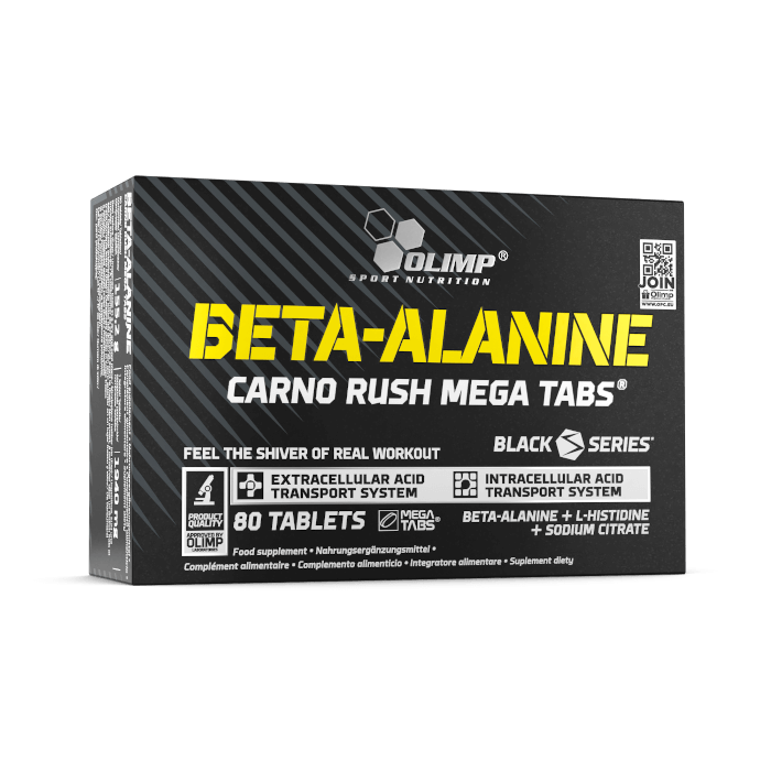 BETA-ALANINE CARNO RUSH MEGA TABS