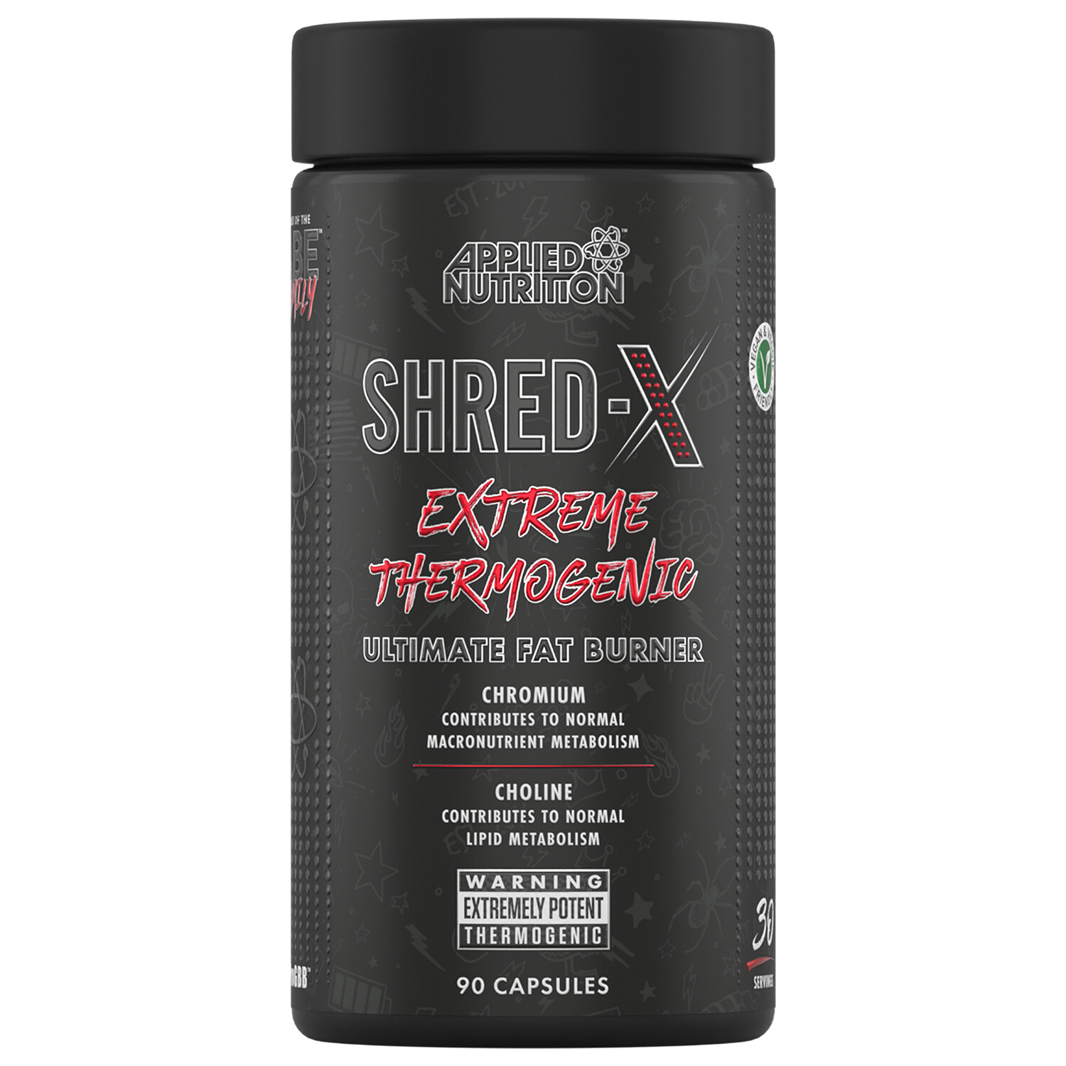 Applied Nutrition Shred X Extreme Thermogenic, 90 Capsules
