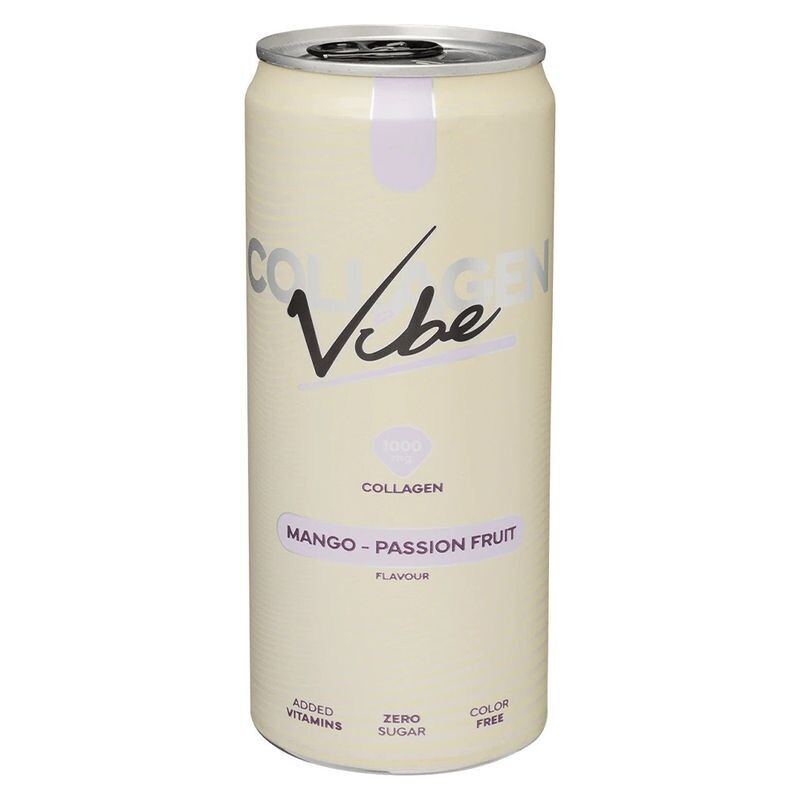 Nano Collagen Vibe Drinks 330ml Mango Passion Fruit