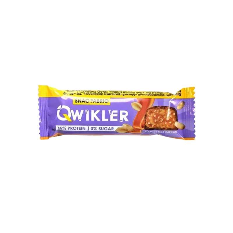 SNAQ FABRIQ Peanut And Milk Caramel 40g