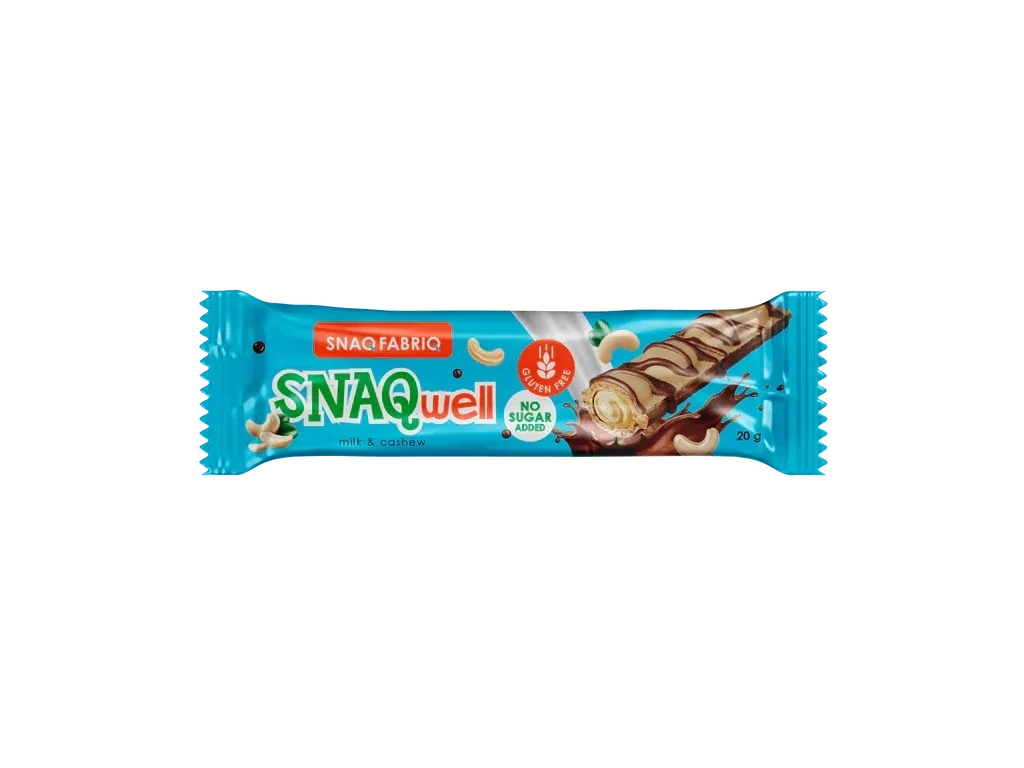 SNAQ FABRIQ Bars (Waffles) Without Sugar Snaq Well 20g