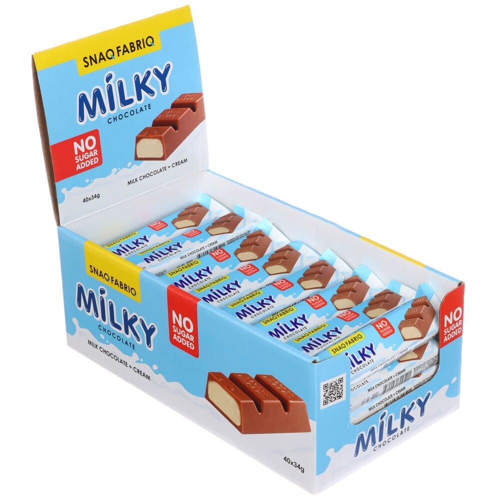 SNAQ FABRIQ Milk Chocolate With Creamy Filling 34g