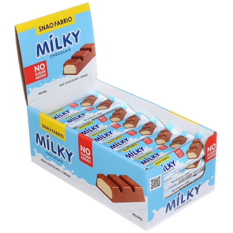 SNAQ FABRIQ Milk Chocolate With Creamy Filling 34g