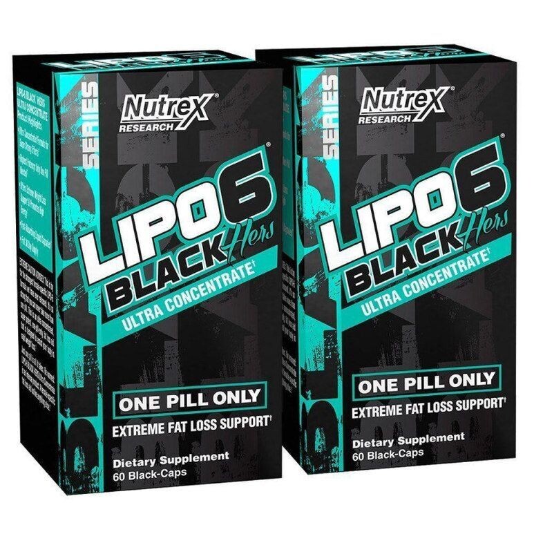 Nutrex Research Lipo-6 Black Hers (60 Tablets)