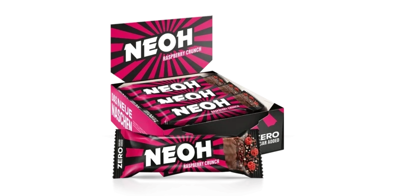 NEOH Low Carb Protein & Candy Bar - 12-Pack - Low Calorie, Low Sugar, Vegetarian, Gluten-Free, Non-GMO Sport Nutrition Bars
