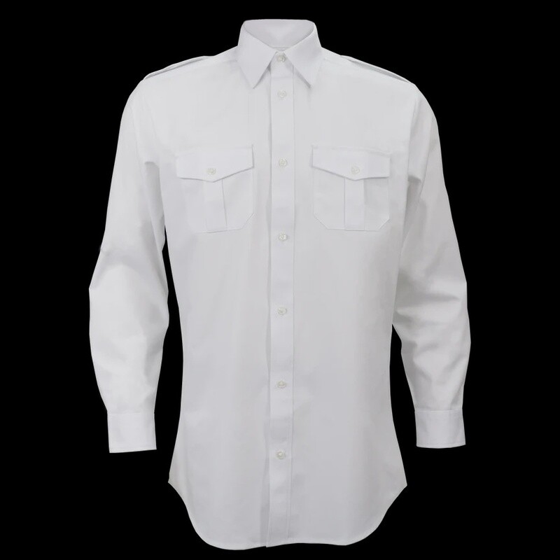 627 Chemise militaire à manches longues