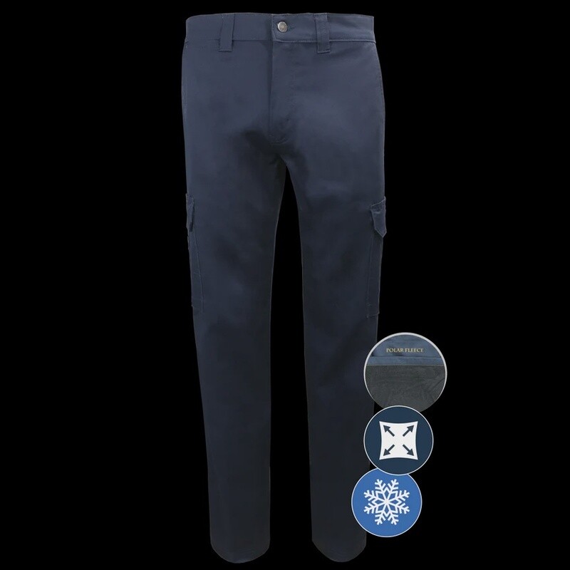 011EXD Pantalon travail cargo extensible doublé