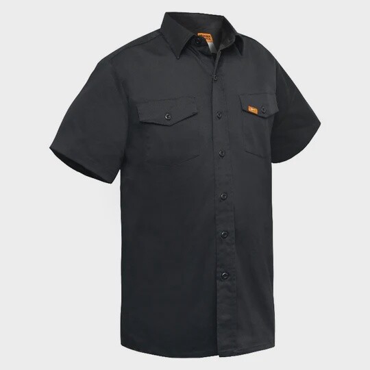 Richard Chemise de travail extensible a manches courtes