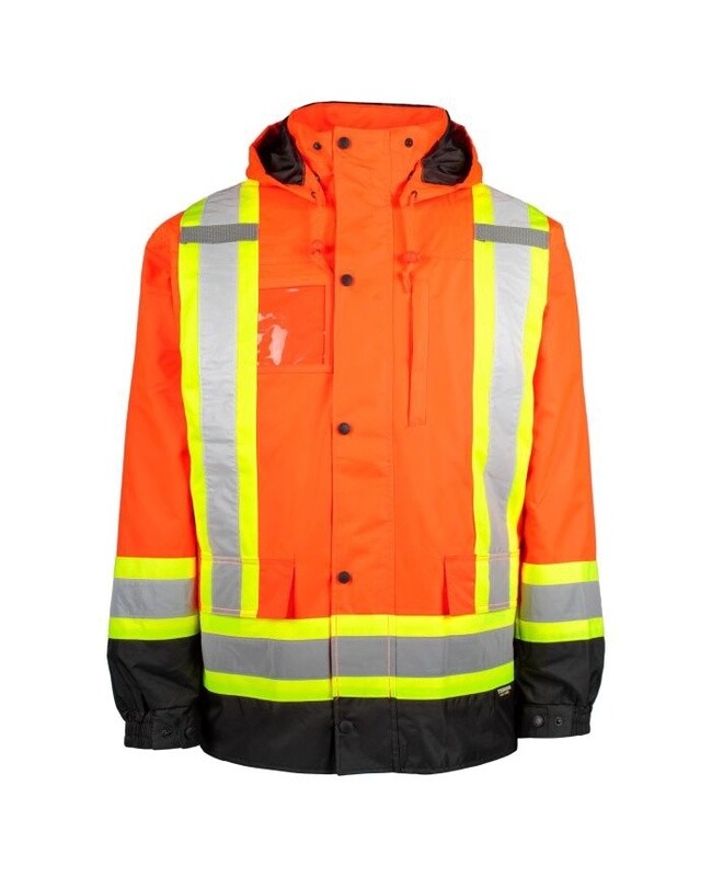 116501 Manteau 7 dans 1 TERRA imperméable Haute Visibilité