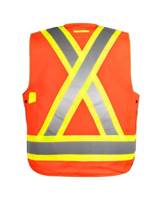 116522 Gilet d'arpenteur Haute Visibilité