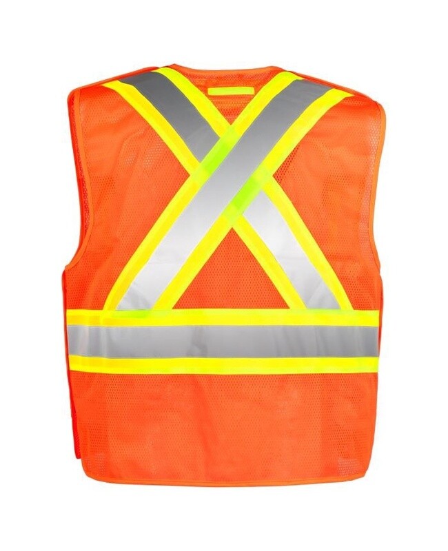 116523 Veste en maille détachable Haute Visibilité