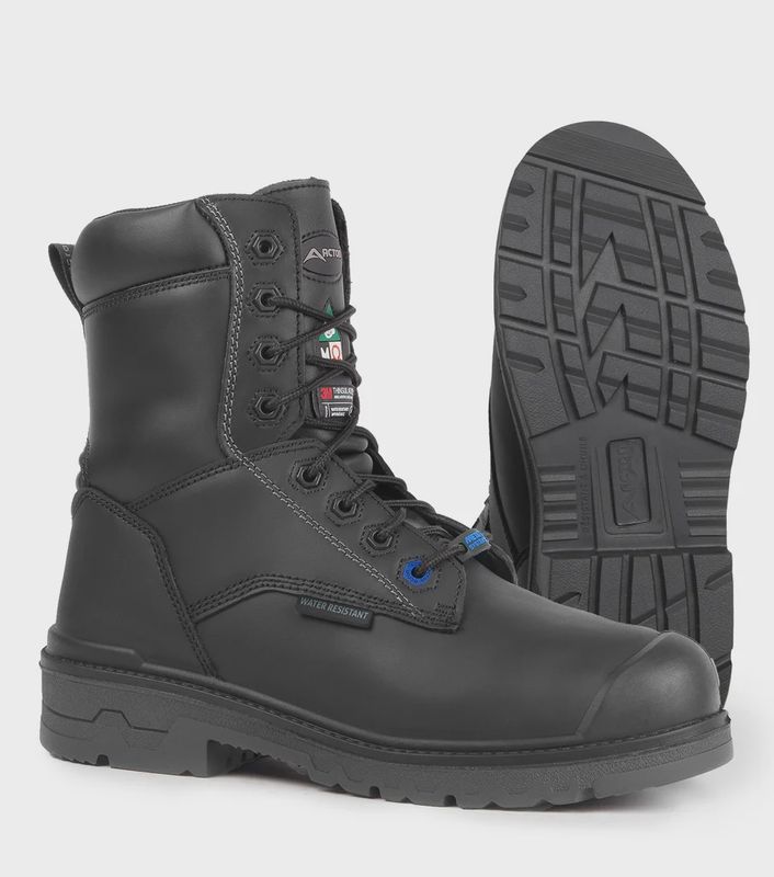 Progum-i-met 2.0, noir Bottes travail 8" protection métatarsienne