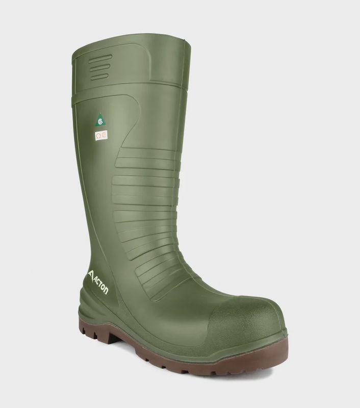 All terrain, vert  bottes de travail imperméable 15'' en pu