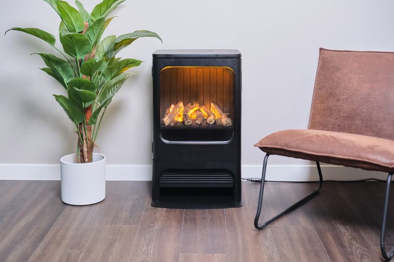 Dimplex Mapleton 80  Optimyst– 3-seitiger Feuerblick