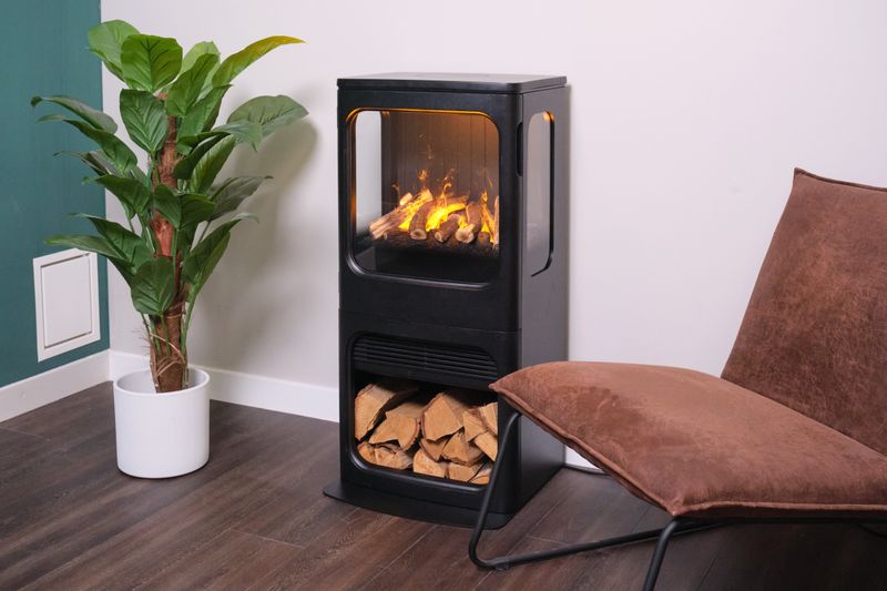 Dimplex Mapleton 100 Optimyst– 3-seitiger Feuerblick