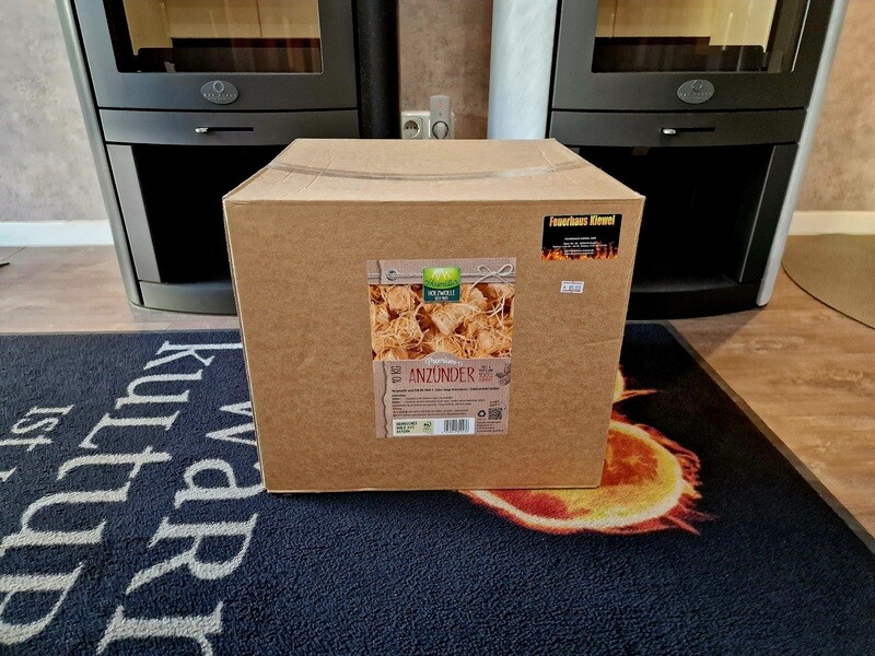 Ökologische Holzwolleanzünder 10 kg im Karton Ökologische Holzwolleanzünder 10 kg im Karton