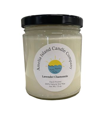 Soy Candle: Lavender Chamomile Soy Candle: Lavender Chamomile