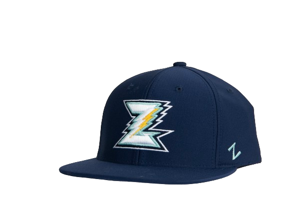 Oahe Zap Zephyr Navy Hat, Size: Small