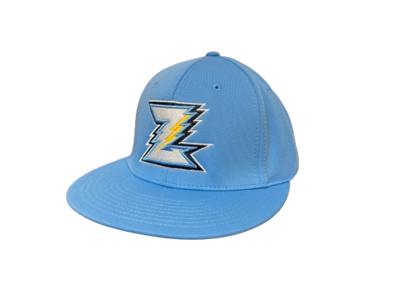 Carolina Blue Flat Billed Flexfit Hat