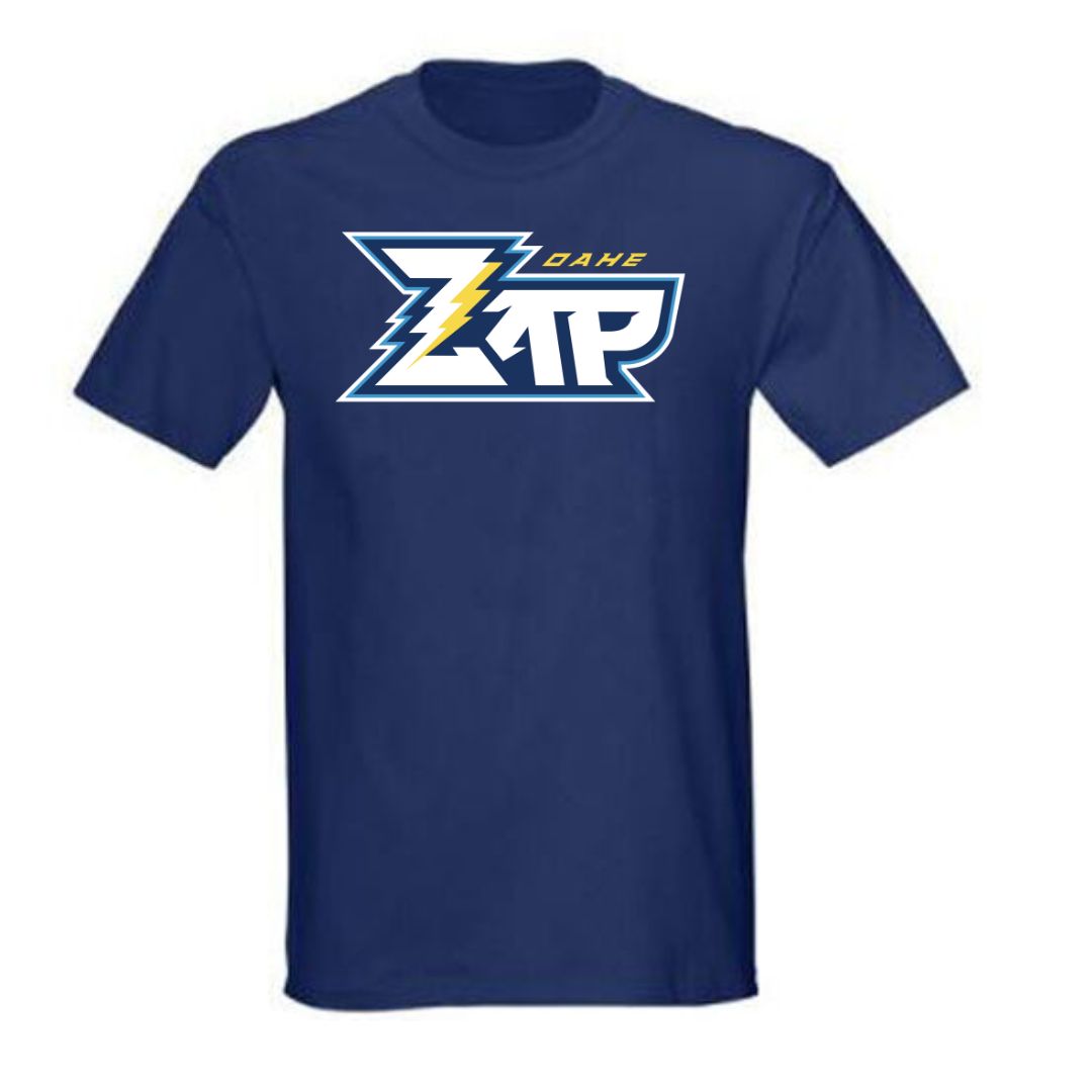 Oahe Zap Navy T-Shirts