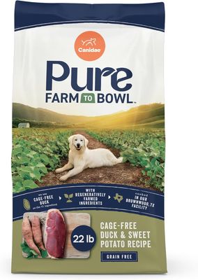 Canidae Pure Real Duck and Sweet Potato Recipe for Adult Dogs 24 lb #