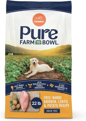 Canidae Pure Real Chicken, Lentil and Potato for Adult Dogs 24 lb #