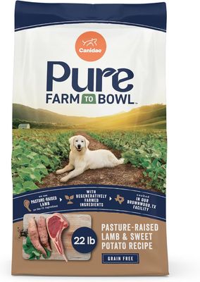 Canidae Pure Real Lamb and Sweet Potato Recipe for Adult Dogs 24 lb #