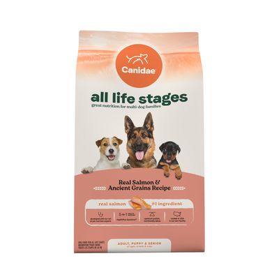 Canidae All Life Stages Real Salmon &amp; Ancient Grains Dog 27 lb #