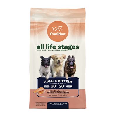 Canidae All Life Stages High Protein Salmon &amp; Ancient Grains Dog 4 lb #