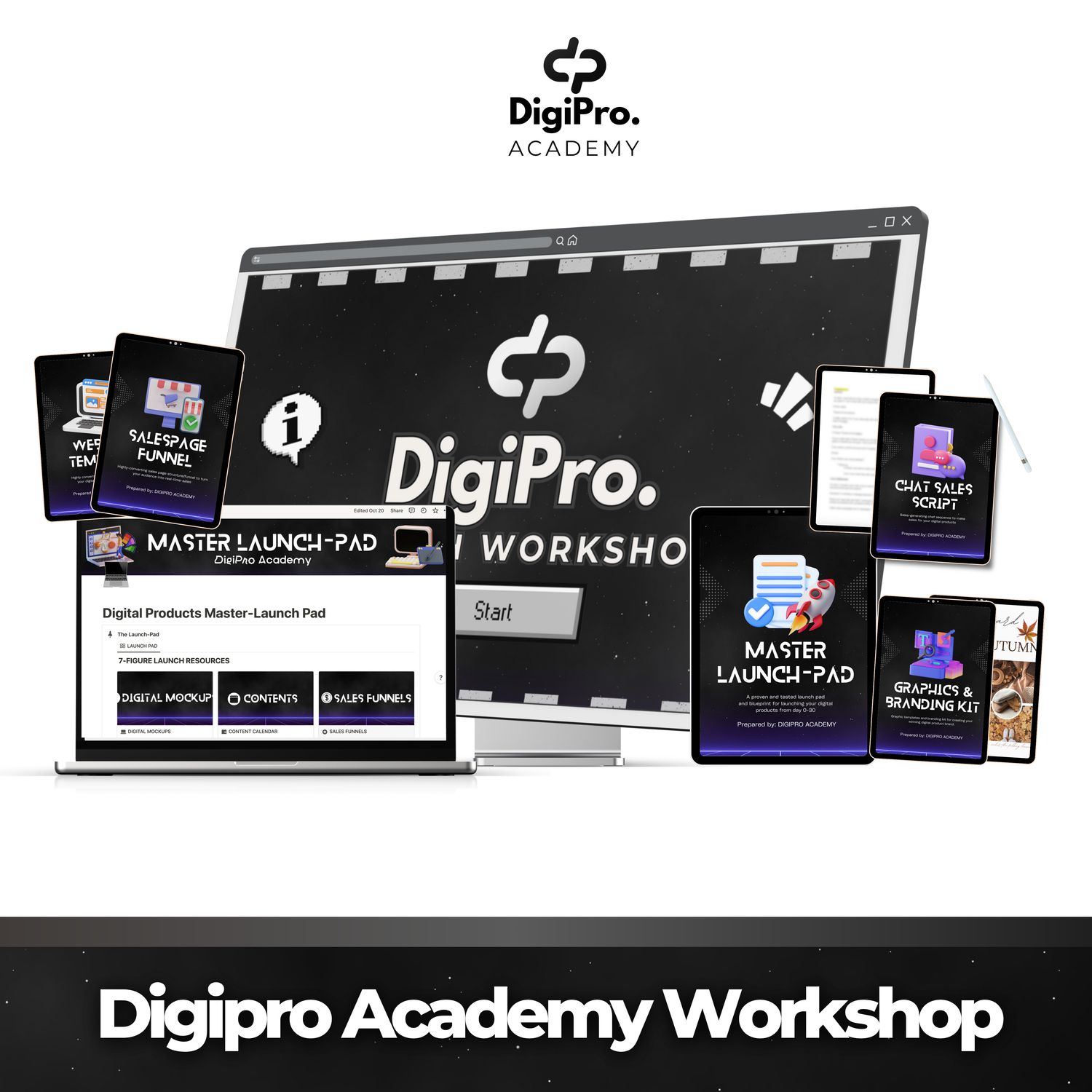 Digipro Marketing Academy (ALL TEMPLATES INCLUDED)