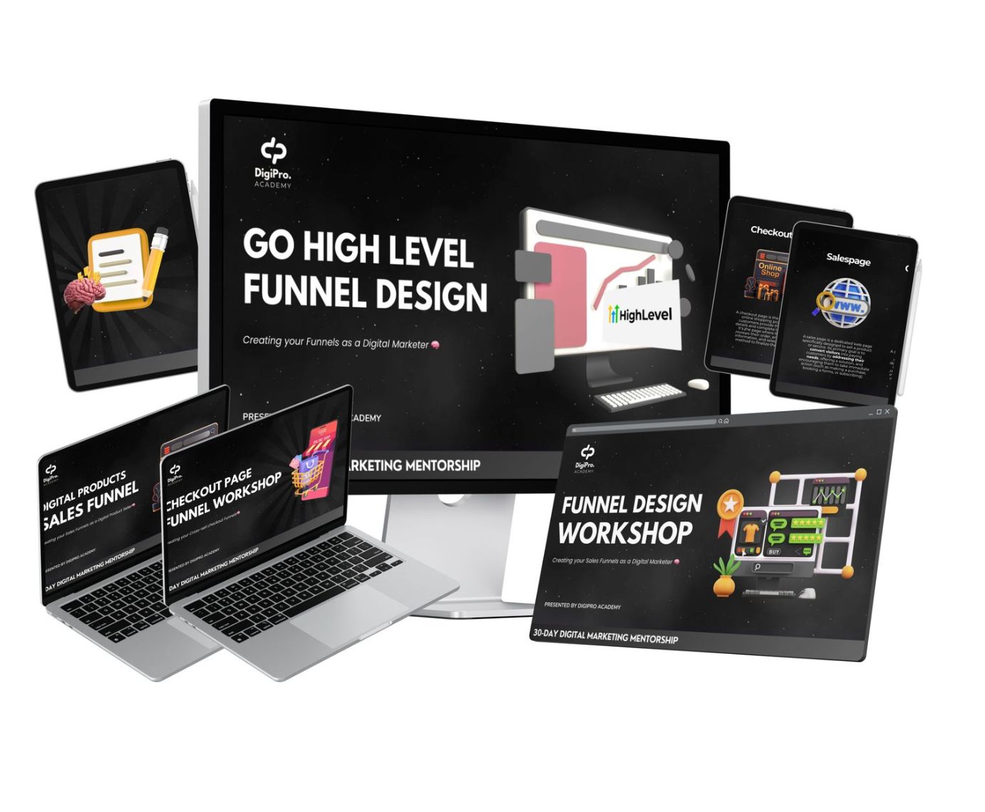 🔥FUNNEL DESIGN &amp; GHL COURSE (Millions in Sales)