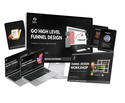 🔥FUNNEL DESIGN &amp; GHL COURSE (Millions in Sales)