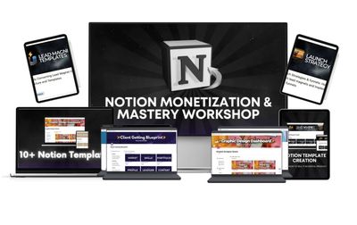 🔥NOTION MASTERY COURSE (10 MOS ACCESS)