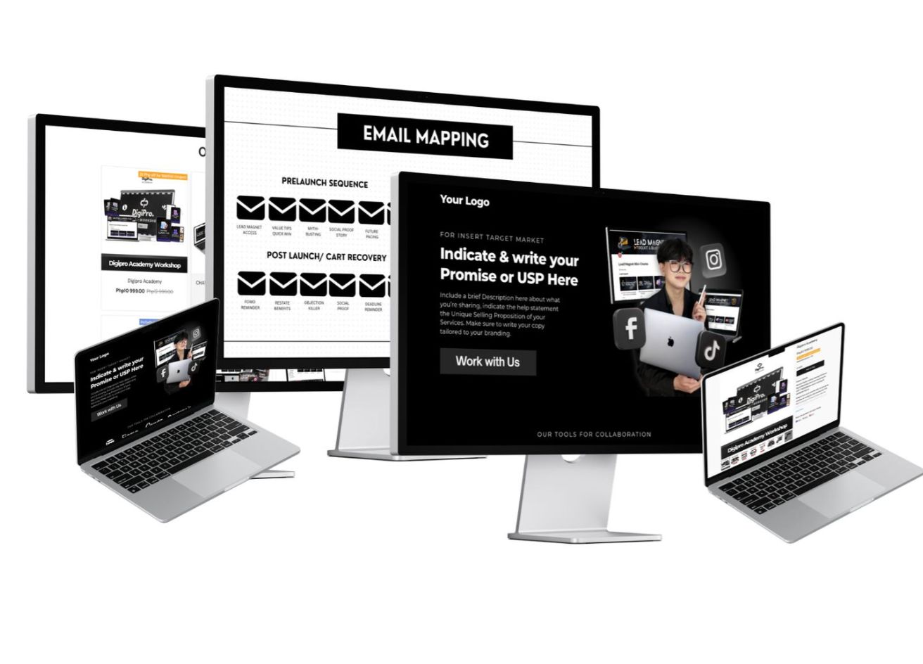 FUNNEL DESIGN TEMPLATES KIT