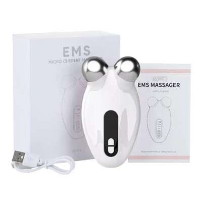 Facial Massager Roller Face Lifting Machine V-Face white