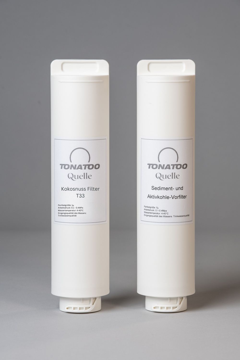 Ersatz-Filterset TONATOO Quelle (ohne Mineralisierung) Ersatz-Filterset TONATOO Quelle (ohne Mineralisierung)