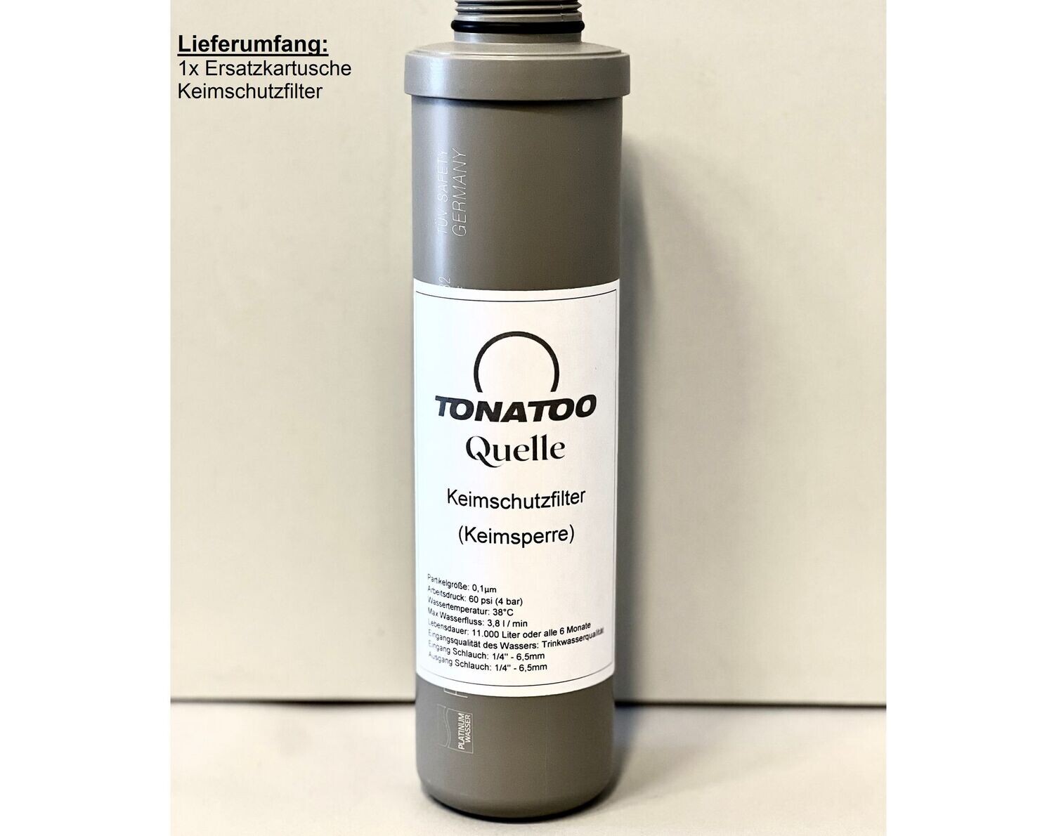 Keimschutzfilter (Ersatzfilter) zu TONATOO Quelle Keimschutzfilter (Ersatzfilter) zu TONATOO Quelle