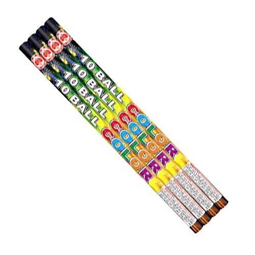10 Ball Color Roman Candle
