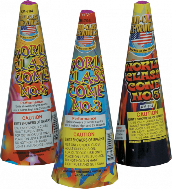 #3 Assorted Cone