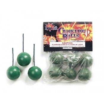 Crackling Balls bag of 6