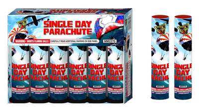 Single Day Parachute pk of 6