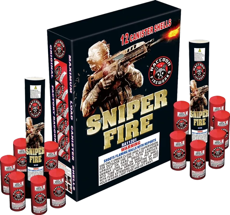 4" Sniper Fire 12'S 4" Sniper Fire 12'S