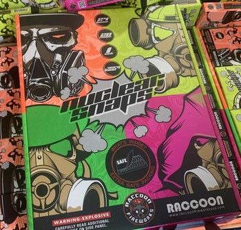 nuclear snaps full box of 24 individual boxes