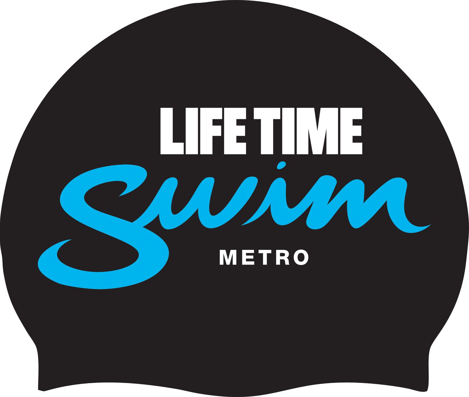 Life Time Metro Silicone Swim Cap