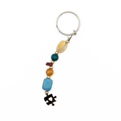Pieces of hope - Beaded Key Chain