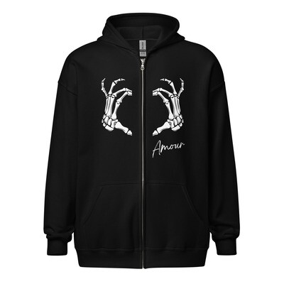 Unisex heavy blend zip hoodie
