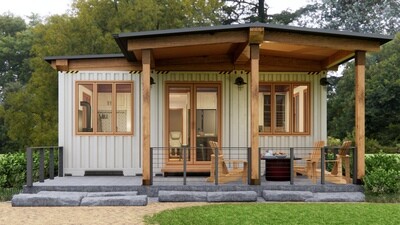 Detailed design of the container house BG17