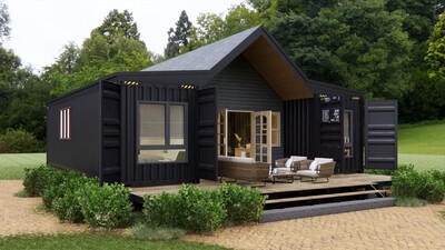 Detailed design of the container house BG20