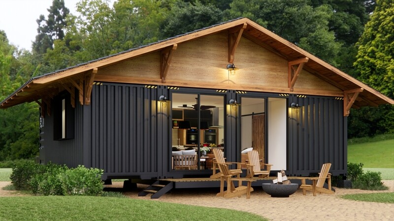 Detailed design of the container house BG50